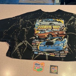 Lights Out Racing T Shirt 2X